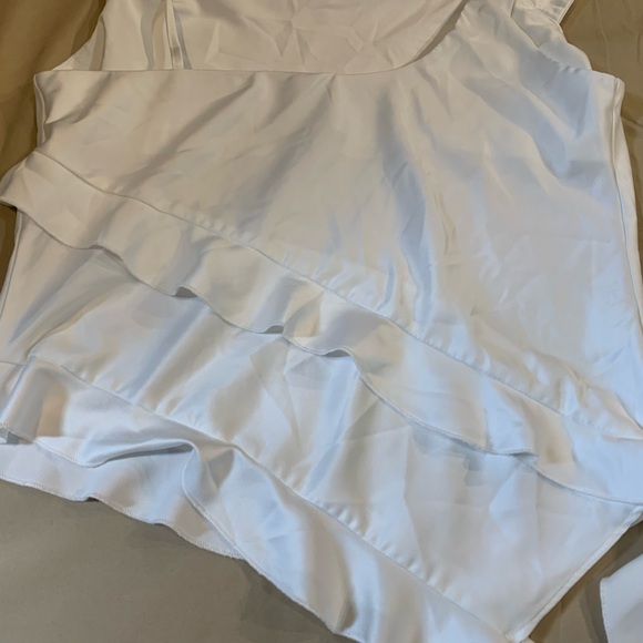 Topshop Ruffle Front Blouse - Picture 10 of 12